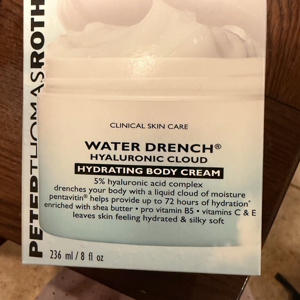 Peter Thomas Roth Water Drench Hyaluronic Body Cream - NEW IN BOX